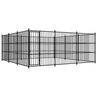 Outdoor-Hundezwinger 450×450×185 cm