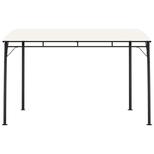 Garten-Sonnenschutz 3x3x2,55 m Cremeweiß