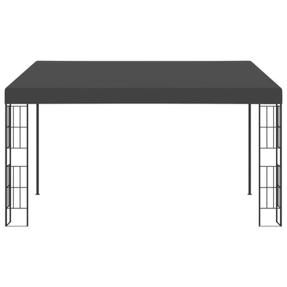 Wand-Pavillon 3x4 m Anthrazit Stoff