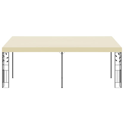 Wand-Pavillon 6x3x2,5 m Cremeweiß