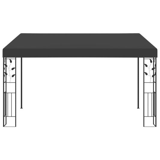 Wand-Pavillon 4x3x2,5 m Anthrazit