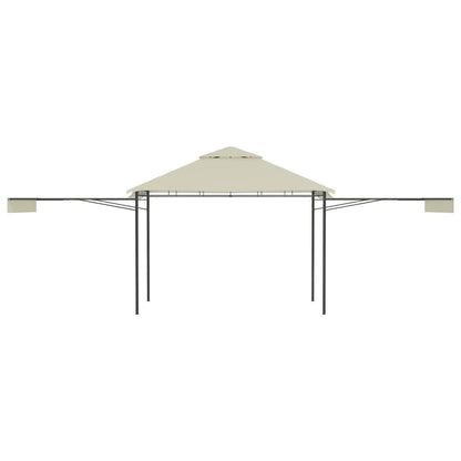 Pavillon mit Doppelt Erweiterten Dächern 3x3x2,75 cm 180 g/m²