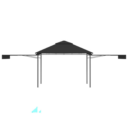 Pavillon mit Doppelt Erweiterten Dächern 3x3x2,75 cm 180 g/m²