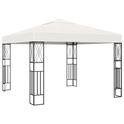Pavillon 3×3 m Creme Stoff