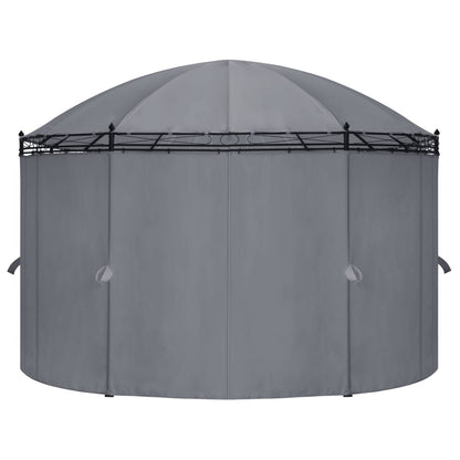 Pavillon med Gardiner 520x349x255 cm Antracit