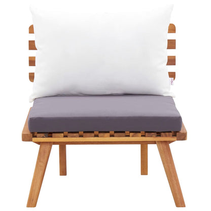 5-tlg. Garten-Lounge-Set Massivholz Akazie