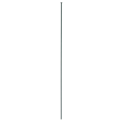 Gartenzaun Set Konkav 77,5x64 cm Grün