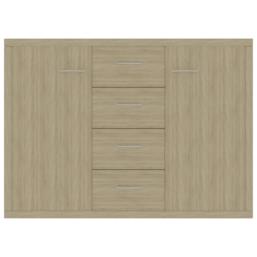 Sideboard Sonoma-Eiche 88x30x65 cm Holzwerkstoff