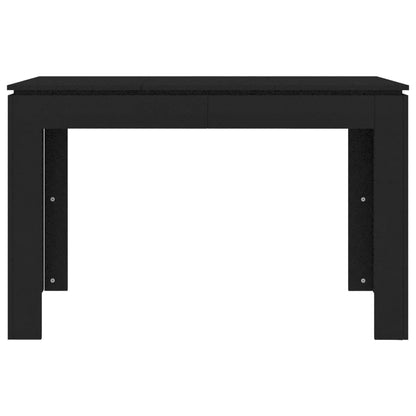 Esstisch Schwarz 120x60x76 cm Holzwerkstoff