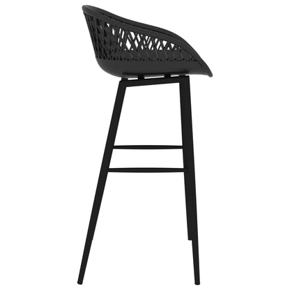 Barhocker 4 Stk. Schwarz