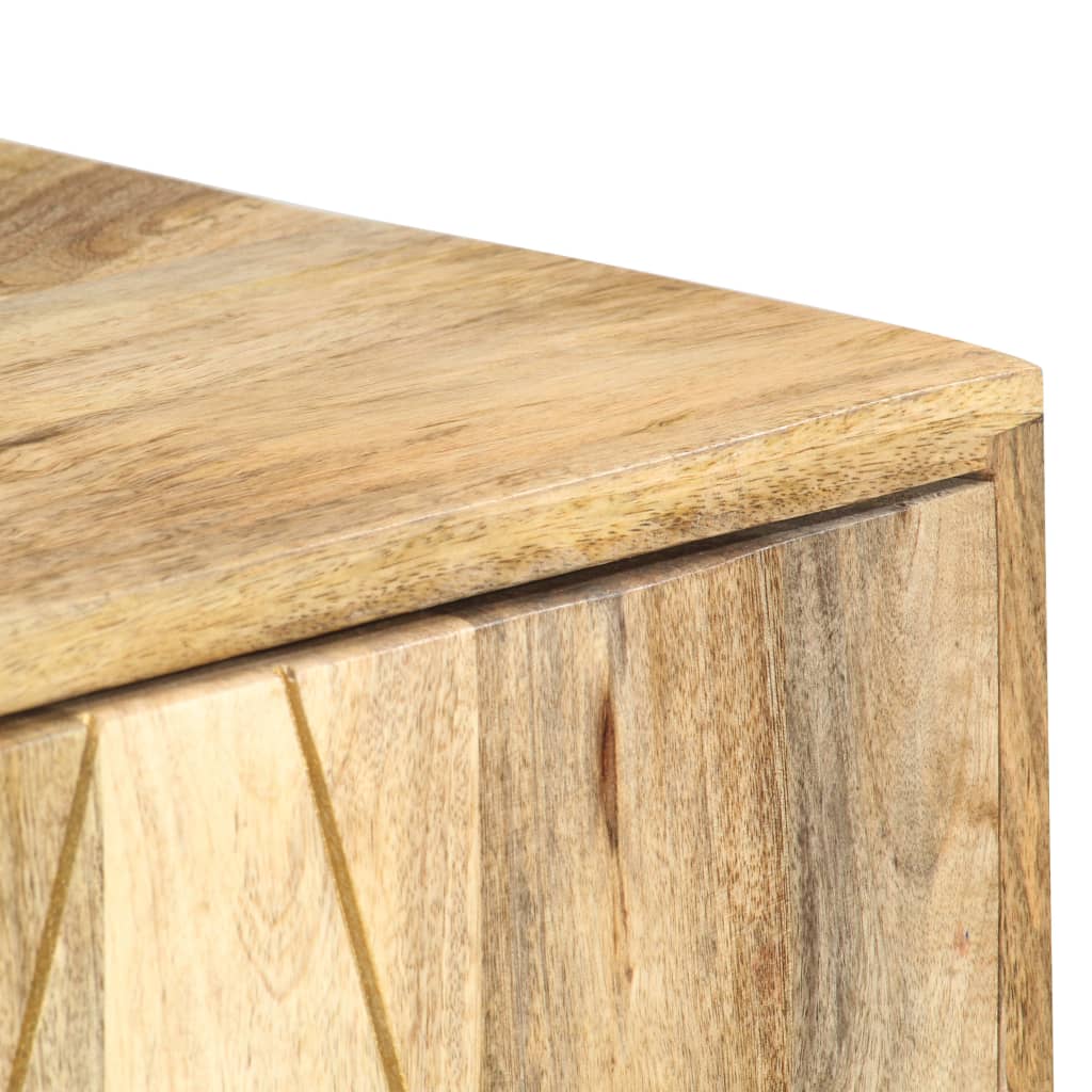 Skænk 118x30x75 cm massivt mangotræ