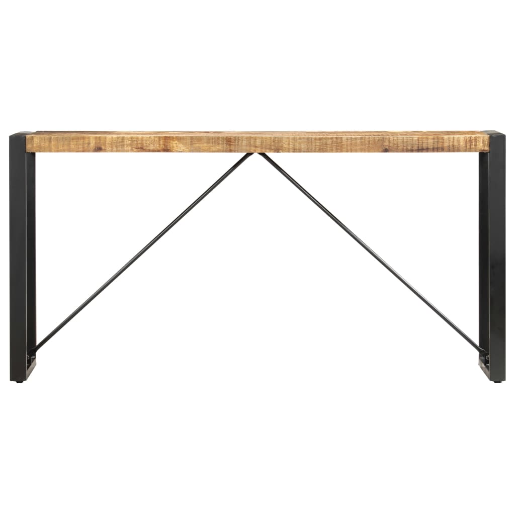 Konsolentisch 150x35x76 cm Massivholz Mango