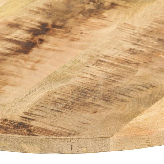 Tischplatte Massivholz Mango Rund 15-16 mm 50 cm