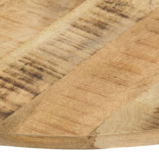 Tischplatte Massivholz Mango Rund 15-16 mm 60 cm
