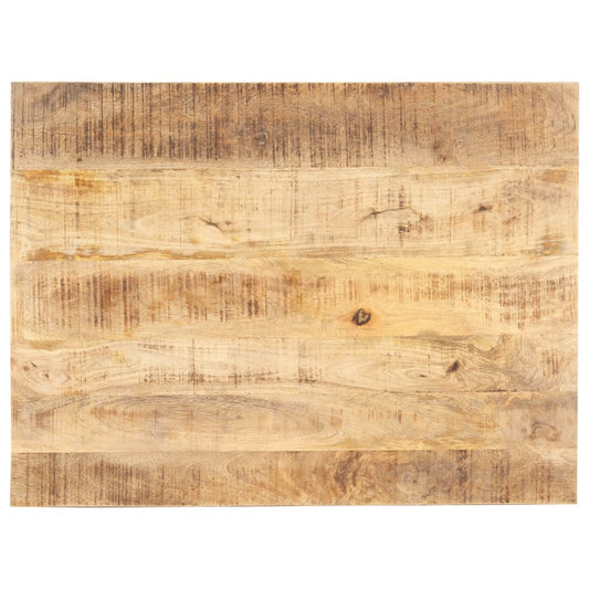 Tischplatte Massivholz Mango 15-16 mm 70x60 cm