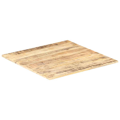 Tischplatte Massivholz Mango 15-16 mm 80x80 cm
