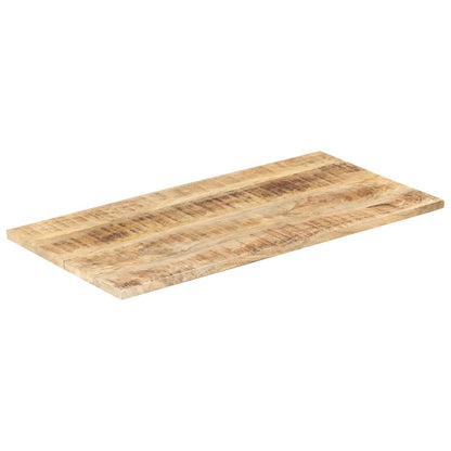Tischplatte Massivholz Mango 25-27 mm 100x60 cm