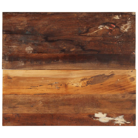 Tischplatte Rechteckig 60x70 cm 15-16 mm Altholz Massiv