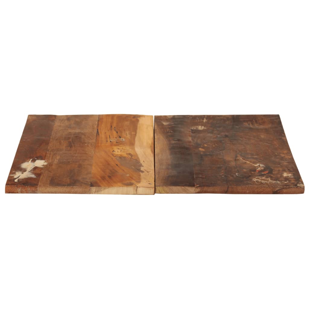Tischplatte Rechteckig 60x70 cm 15-16 mm Altholz Massiv