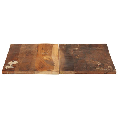 Tischplatte Rechteckig 60x70 cm 15-16 mm Altholz Massiv