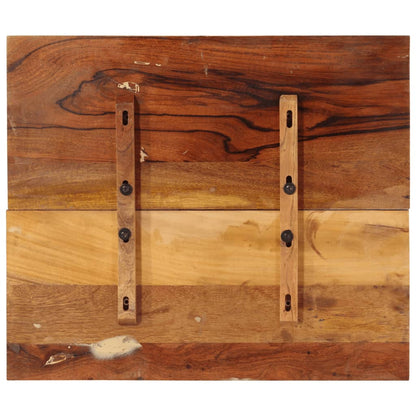 Tischplatte Rechteckig 60x70 cm 15-16 mm Altholz Massiv