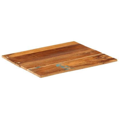 Tischplatte Rechteckig 60x70 cm 15-16 mm Altholz Massiv