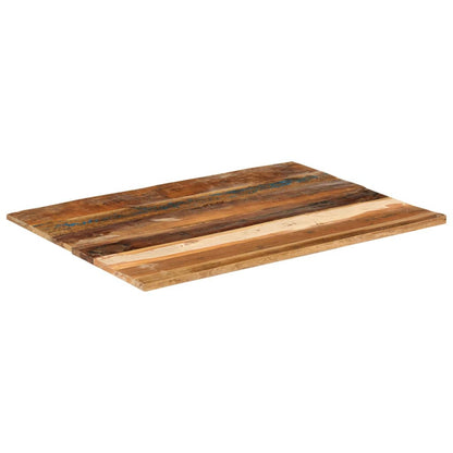 Tischplatte Rechteckig 60x80 cm 15-16 mm Altholz Massiv