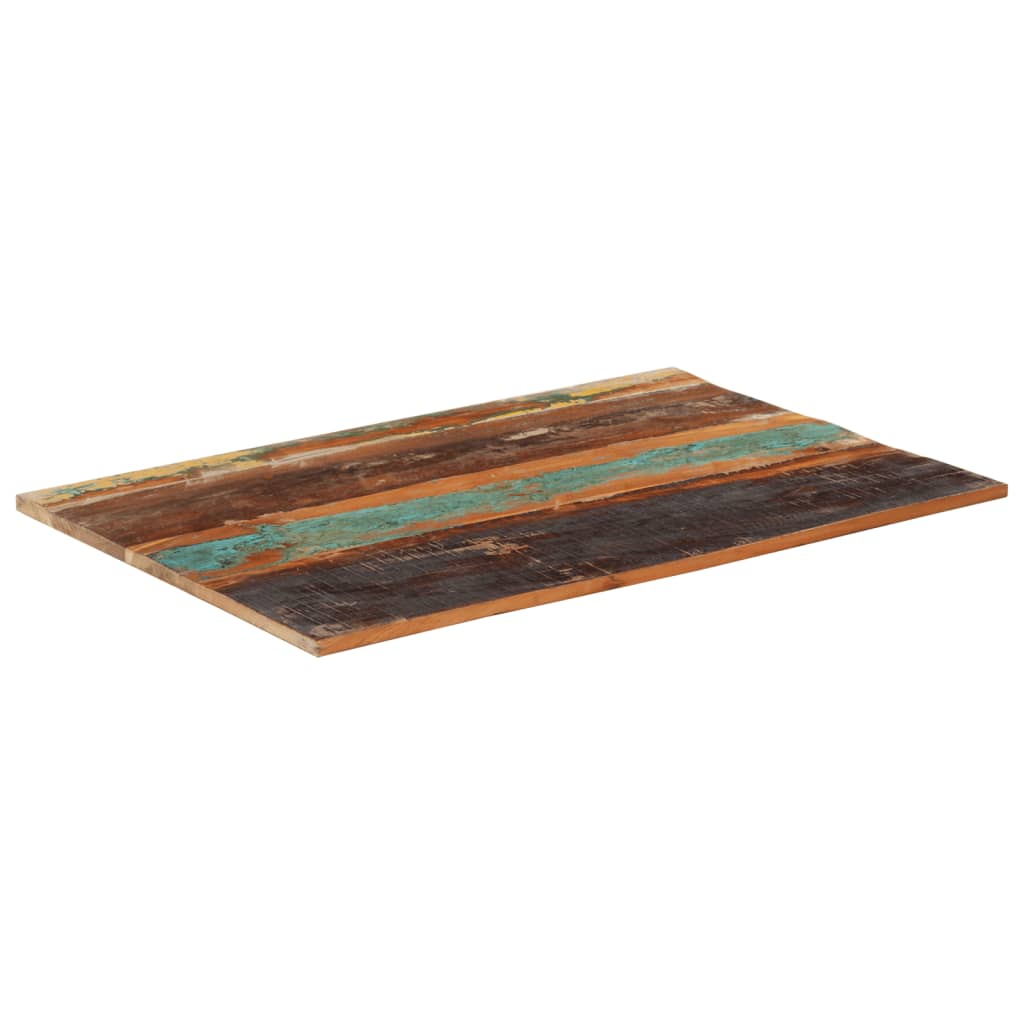 Tischplatte Rechteckig 60x90 cm 15-16 mm Altholz Massiv