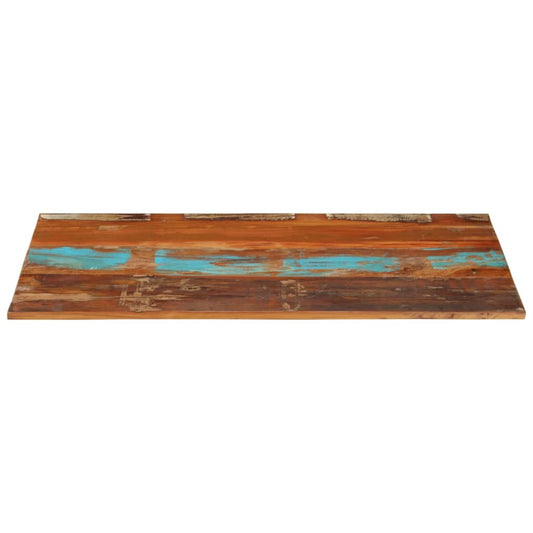 Tischplatte Rechteckig 60x100 cm 15-16 mm Altholz Massiv