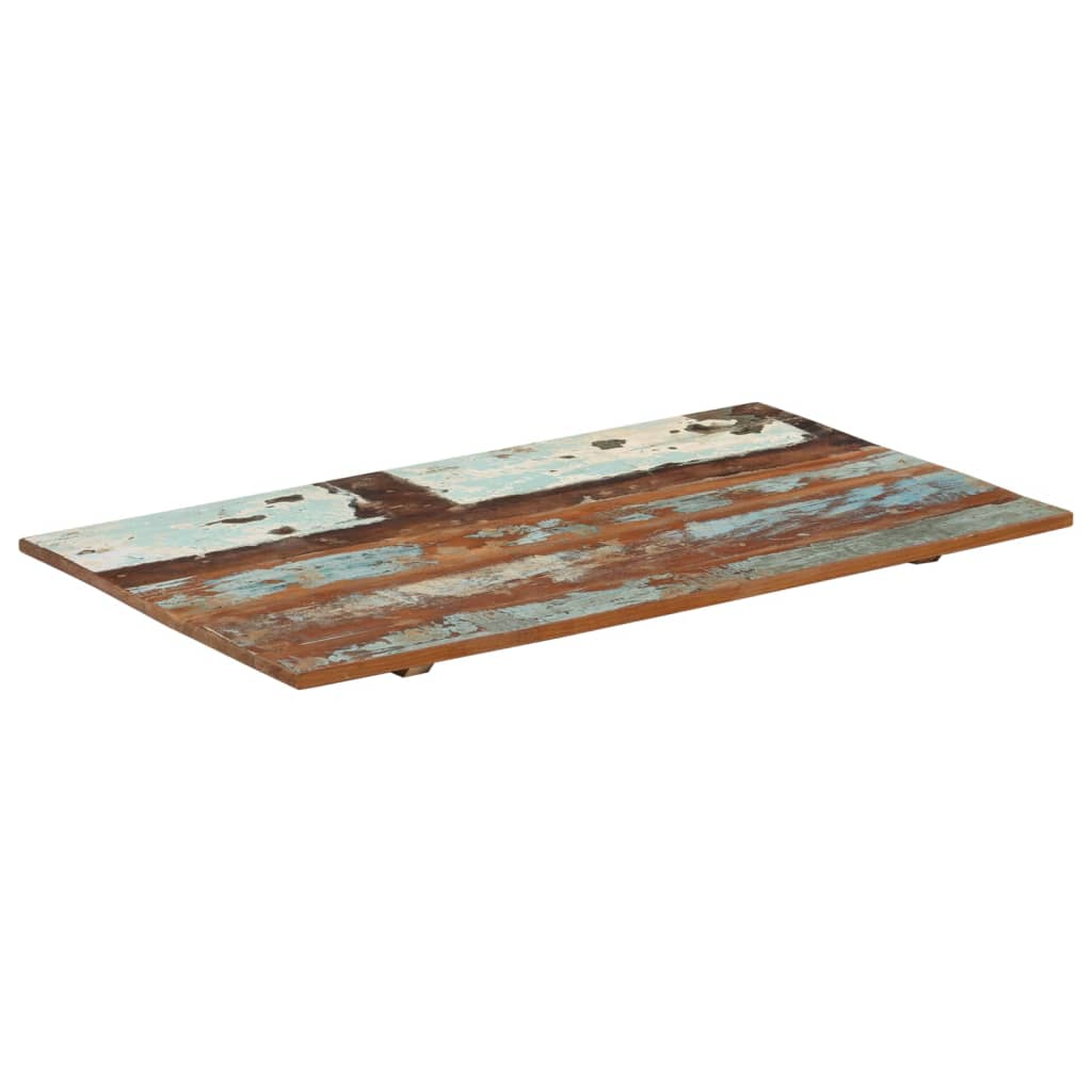 Tischplatte Rechteckig 60x100 cm 15-16 mm Altholz Massiv