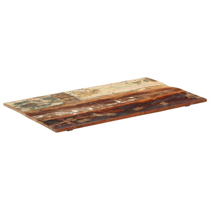 Tischplatte Rechteckig 60x100 cm 15-16 mm Altholz Massiv