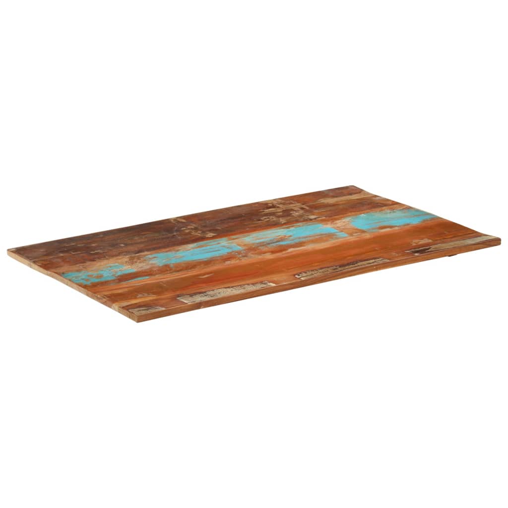 Tischplatte Rechteckig 60x100 cm 15-16 mm Altholz Massiv