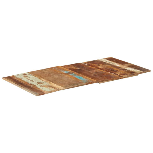 Tischplatte Rechteckig 60x120 cm 15-16 mm Altholz Massiv