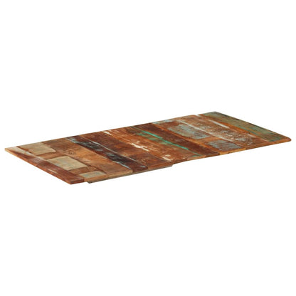Tischplatte Rechteckig 60x120 cm 15-16 mm Altholz Massiv