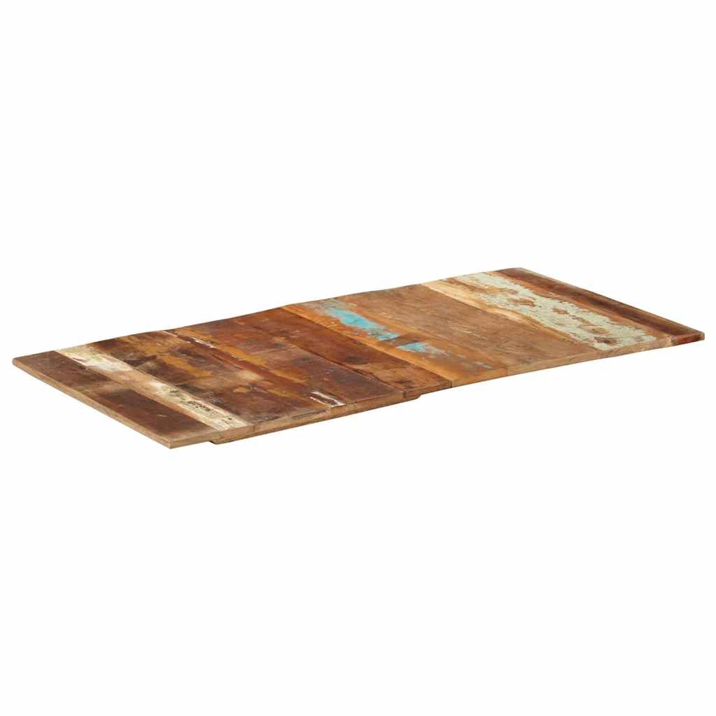 Tischplatte Rechteckig 60x120 cm 15-16 mm Altholz Massiv