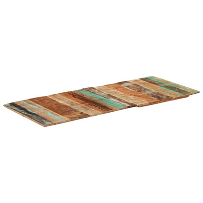 Tischplatte Rechteckig 60x140 cm 15-16mm Altholz Massiv