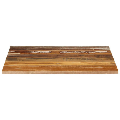 Tischplatte Quadratisch 70x70 cm 15-16 mm Altholz Massiv