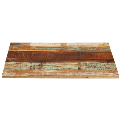 Tischplatte Rechteckig 70x80 cm 15-16 mm Altholz Massiv