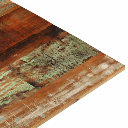 Tischplatte Rechteckig 70x80 cm 15-16 mm Altholz Massiv