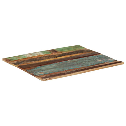 Tischplatte Rechteckig 70x80 cm 15-16 mm Altholz Massiv