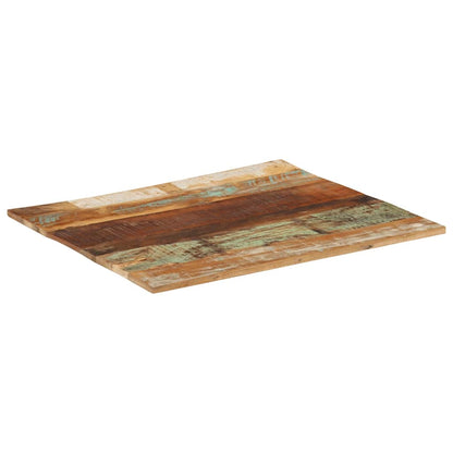 Tischplatte Rechteckig 70x80 cm 15-16 mm Altholz Massiv