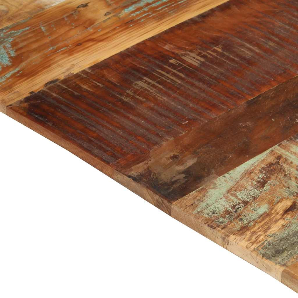 Tischplatte Rechteckig 70x80 cm 15-16 mm Altholz Massiv