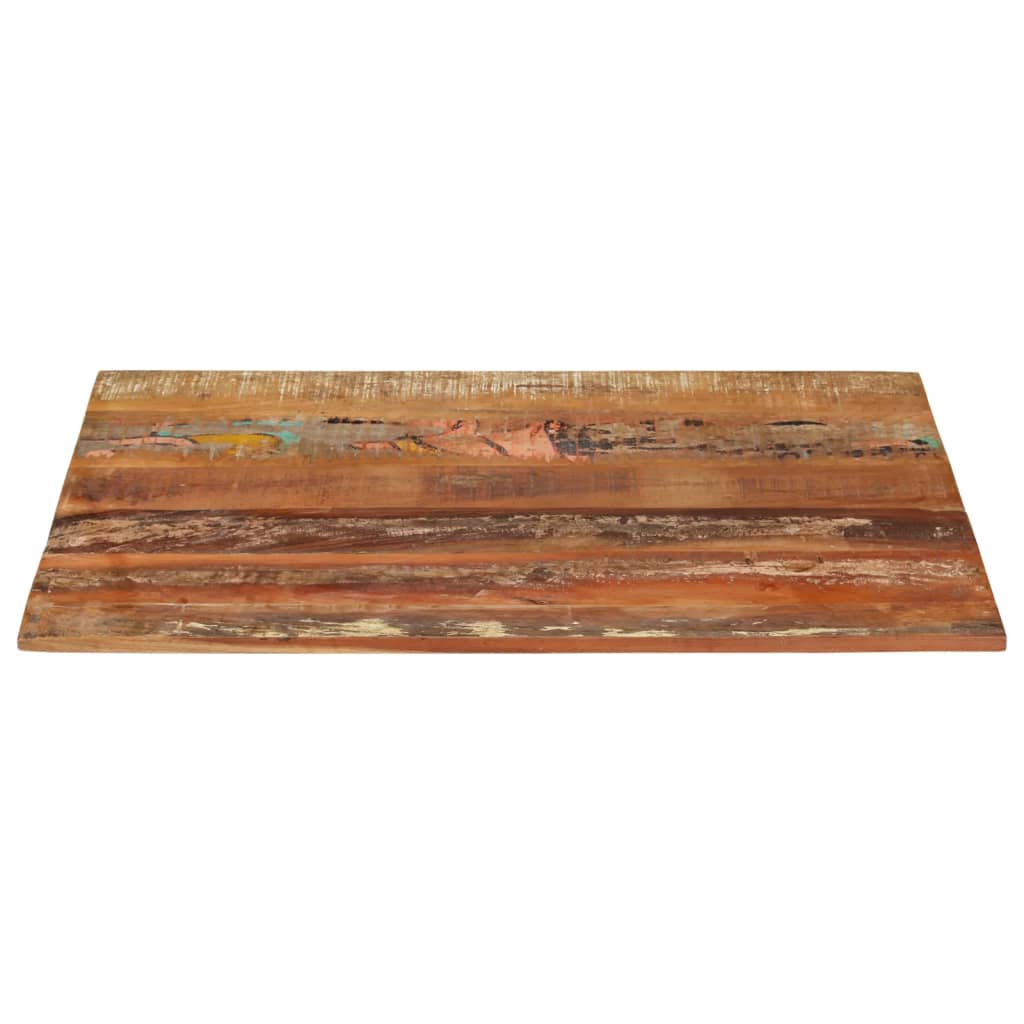 Tischplatte Rechteckig 70x90 cm 15-16 mm Altholz Massiv