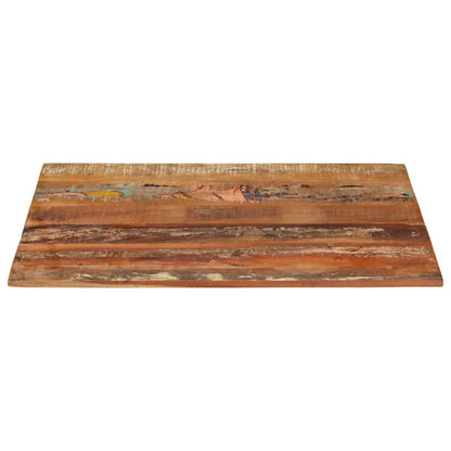Tischplatte Rechteckig 70x90 cm 15-16 mm Altholz Massiv