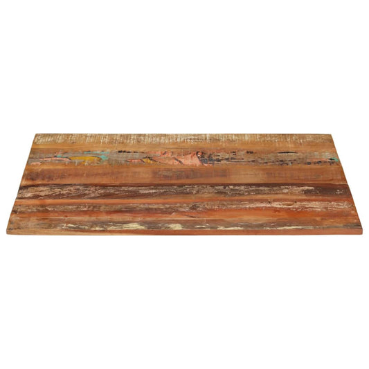 Tischplatte Rechteckig 70x90 cm 15-16 mm Altholz Massiv