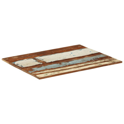 Tischplatte Rechteckig 70x90 cm 15-16 mm Altholz Massiv