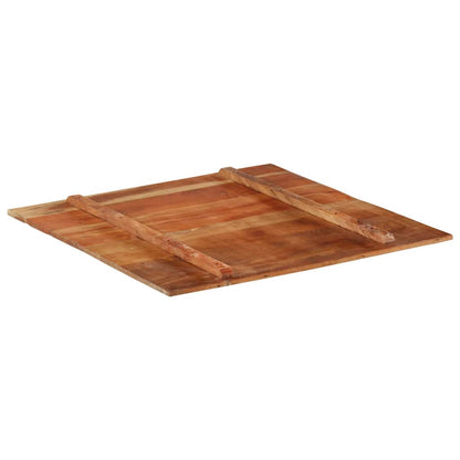 Tischplatte Quadratisch 80x80 cm 15-16 mm Altholz Massiv