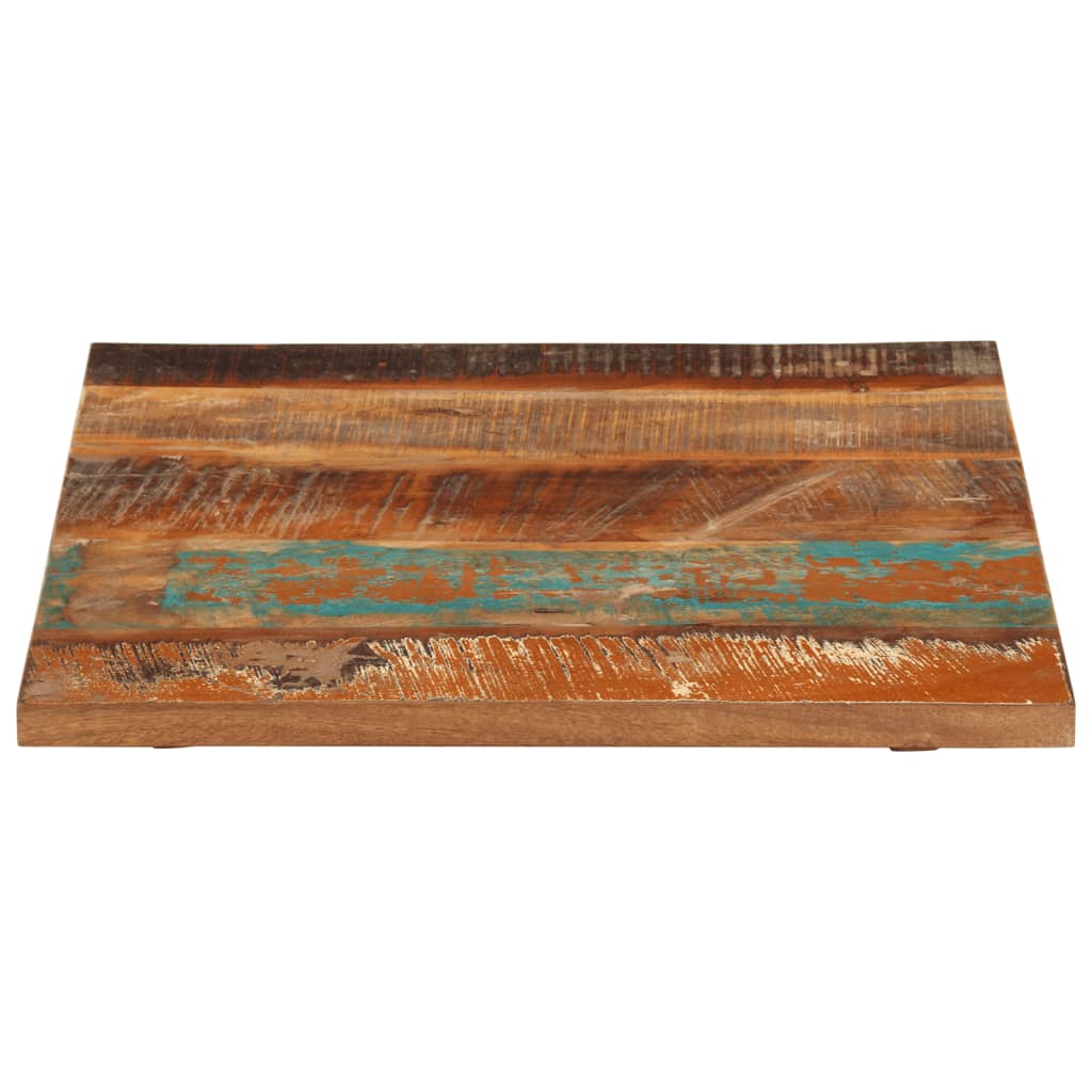 Tischplatte Quadratisch 60x60 cm 25-27 mm Altholz Massiv
