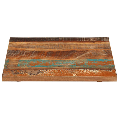 Tischplatte Quadratisch 60x60 cm 25-27 mm Altholz Massiv