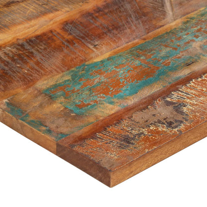 Tischplatte Quadratisch 60x60 cm 25-27 mm Altholz Massiv